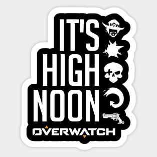 It's High Noon Sticker